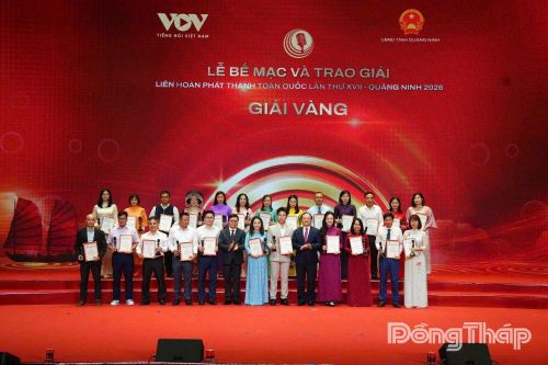Đồng Tháp đạt Giải Vàng Liên hoan Phát thanh toàn quốc