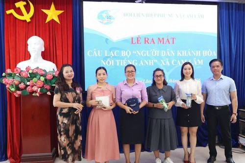 Xã Cam Lâm ra mắt Câu lạc bộ 'Người dân Khánh Hòa nói tiếng Anh'