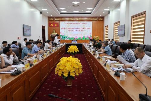 Phiên họp UBND tỉnh chuyên đề tháng 4 năm 2026