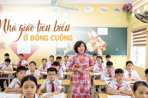 Nhà giáo tiêu biểu ở Đông Cuông