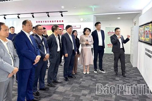 Phú Thọ đẩy mạnh hợp tác với Tập đoàn công nghệ an ninh 360 (Trung Quốc)