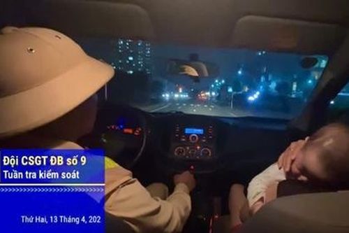 Lời cầu cứu của người mẹ trong đêm và hành động kịp thời của CSGT