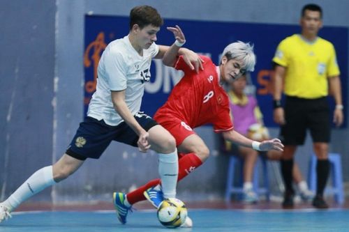 U19 Futsal Việt Nam thua Nga ở trận giao hữu lượt hai