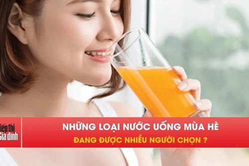 Những loại nước nào được nhiều người chọn uống mùa hè?