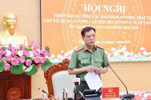 Công an Phú Thọ chủ động phương án bảo đảm an ninh, an toàn Giỗ Tổ Hùng Vương năm 2026