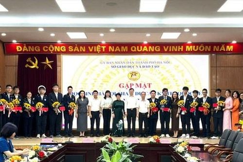 Hà Nội gặp mặt học sinh dự thi quốc tế năm 2026