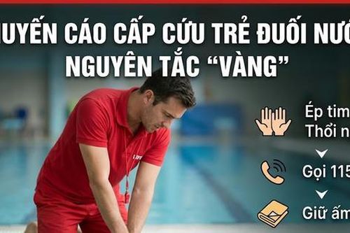 Cấp cứu trẻ đuối nước -tránh những sai lầm nguy hiểm