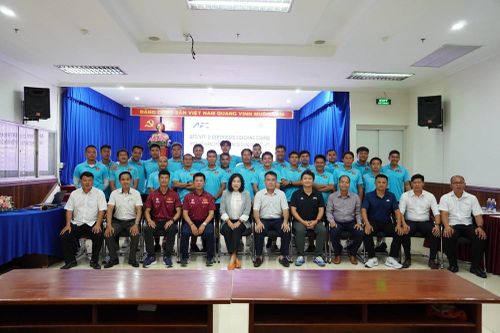 Bế mạc khóa học HLV chứng chỉ 'C' AFC/VFF