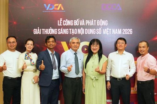 Phát động Giải thưởng Sáng tạo nội dung số Việt Nam năm 2026