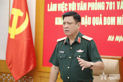 Thực hiện các nhiệm vụ trọng tâm trong khắc phục hậu quả bom mìn, chất độc hóa học