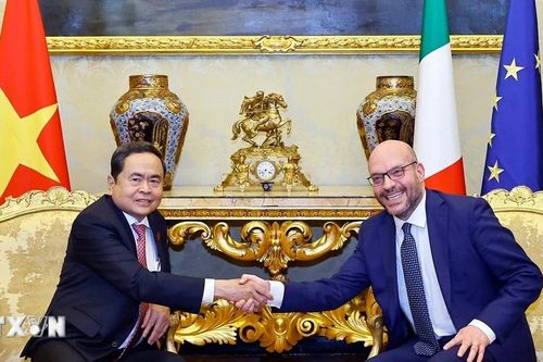 Quyết tâm làm sâu sắc và thúc đẩy thực chất hơn nữa quan hệ Việt Nam-Italy