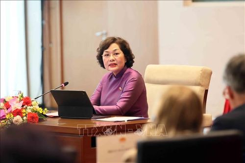 Phó Chủ tịch Quốc hội Nguyễn Thị Hồng tiếp Đoàn đại biểu cấp cao Hội đồng Kinh doanh Hoa Kỳ - ASEAN