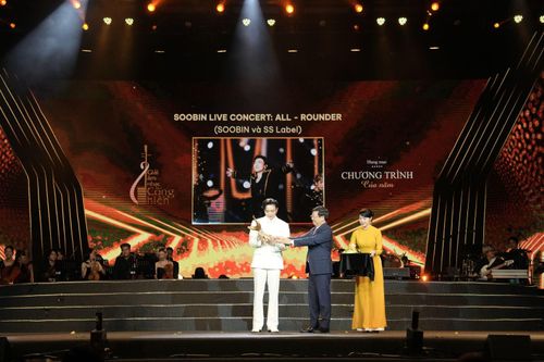 Giải Âm nhạc Cống hiến 2026: 'Chương trình của năm' thuộc về 'Soobin Live Concert: All – Rounder'