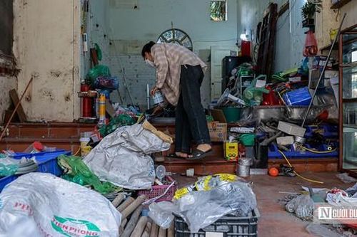 Hà Nội: Người dân thu dọn đồ đạc, bàn giao mặt bằng để xây cầu Tứ Liên