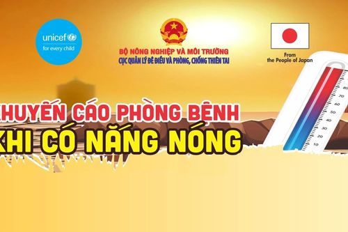 Khuyến cáo phòng bệnh khi có nắng nóng