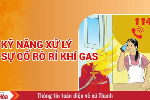 Kỹ năng xử lý sự cố rò rỉ khí gas tại nhà