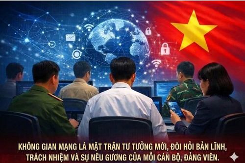 Cán bộ, đảng viên - trách nhiệm trên không gian mạng trong kỷ nguyên số
