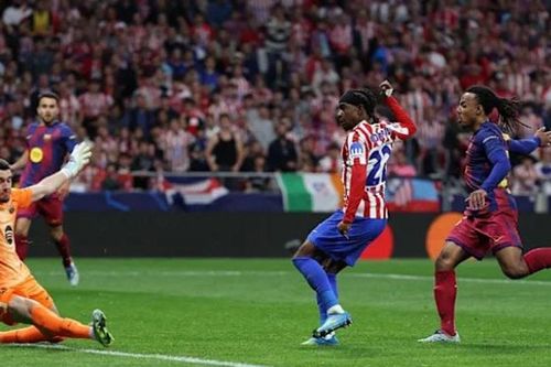 Barcelona thắng Atletico Madrid 2-1 nhưng vẫn cay đắng rời Champions League