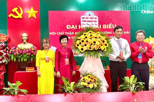 Đại hội đại biểu Hội Chữ thập đỏ phường Đông Hải lần thứ I