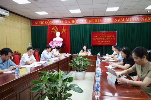 Lãnh đạo tỉnh tiếp công dân định kỳ tháng 4/2026