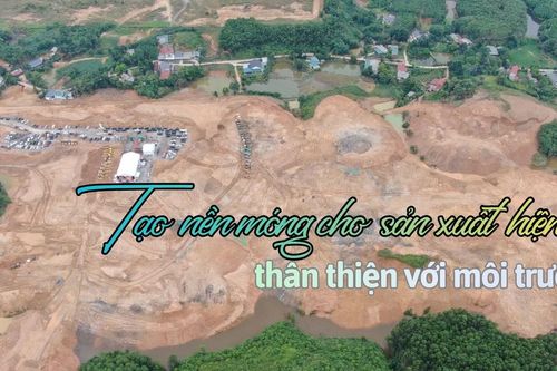 Tạo nền móng cho sản xuất hiện đại, thân thiện với môi trường