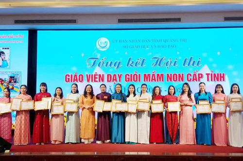222 giáo viên đạt danh hiệu Giáo viên dạy giỏi mầm non cấp tỉnh, năm học 2025-2026