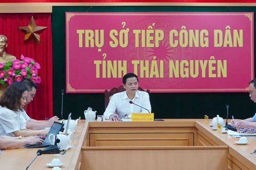 Đồng chí Chủ tịch UBND tỉnh Thái Nguyên tiếp công dân định kỳ tháng 4