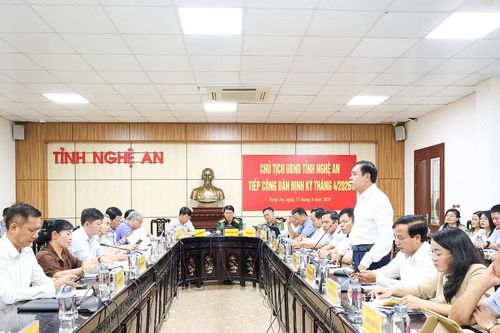 Nghệ An: Giải quyết dứt điểm kiến nghị của công dân tại phiên tiếp định kỳ tháng 4/2026