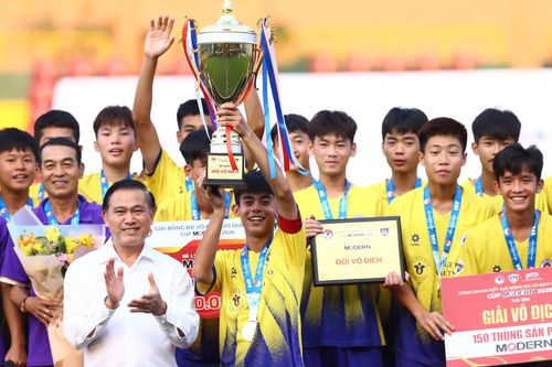 Bóng đá Hà Nội ghi dấu ấn ở Giải U15 Quốc gia
