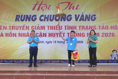 Hội thi 'Rung chuông vàng' tuyên truyền giảm thiểu tảo hôn và hôn nhân cận huyết thống