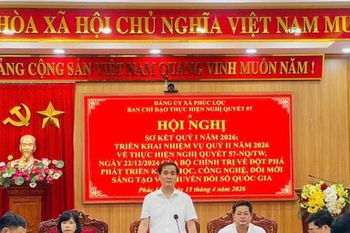 Xã Phúc Lộc tăng cường chuyển đổi số