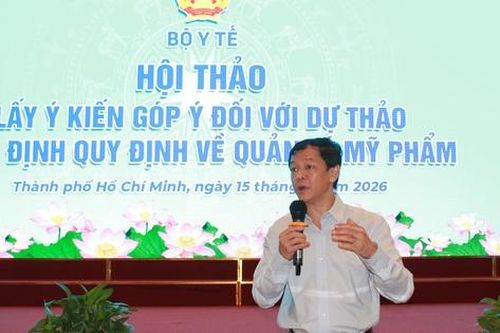 'Chốt giờ G' cho Nghị định quản lý mỹ phẩm: Đặt sức khỏe người dân lên trên hết