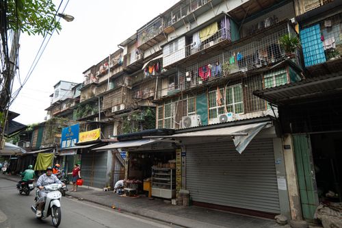 Hiện trạng 60 tòa nhà khu tập thể Thanh Xuân Bắc