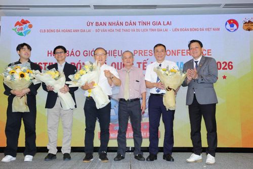 12 đội tham dự Festival Bóng đá quốc tế U14 Gia Lai 2026