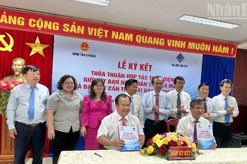 Tỉnh Cà Mau ký kết hợp tác toàn diện với Đại học Cần Thơ