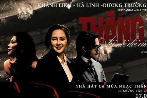 Ba cá tính âm nhạc hội ngộ trong đêm nhạc 'Tháng Tư - Lời nói dối của em'
