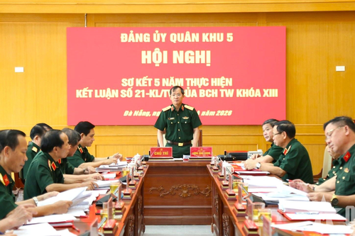 Đảng ủy Quân khu 5 tập trung nâng cao năng lực lãnh đạo, sức chiến đấu của cấp ủy, tổ chức đảng
