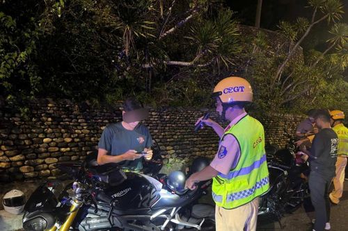 Tăng cường xử lý mô-tô phân khối lớn vi phạm trật tự an toàn giao thông