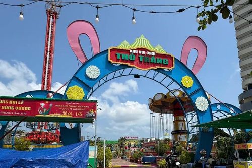 Khu vui chơi Thỏ Trắng (phường Tam Thắng) bị yêu cầu ngưng hoạt động từ ngày 16-4