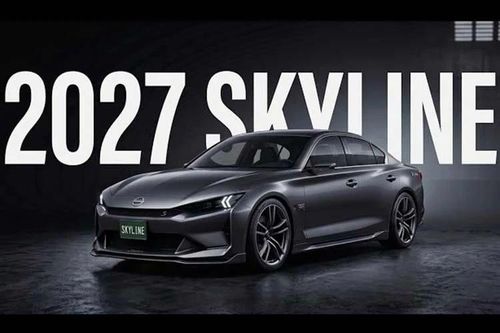 Nissan Skyline 2027 lộ diện, đậm phong cách của 'huyền thoại' GT-R