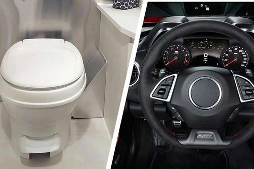 Hãng xe Trung Quốc gây sốc với ý tưởng tích hợp bồn cầu vào ghế ôtô
