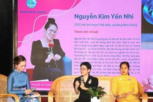 Lan tỏa nghị lực từ những 'vầng trăng khuyết'