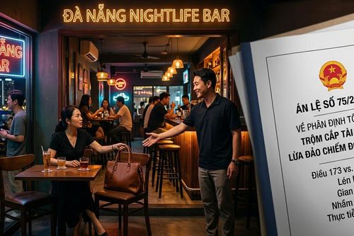 Tranh cãi tội danh từ vụ chiếm đoạt túi xách trong quán bar ở Đà Nẵng