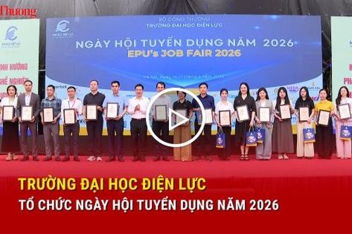 Trường Đại học Điện lực tổ chức ngày hội tuyển dụng năm 2026