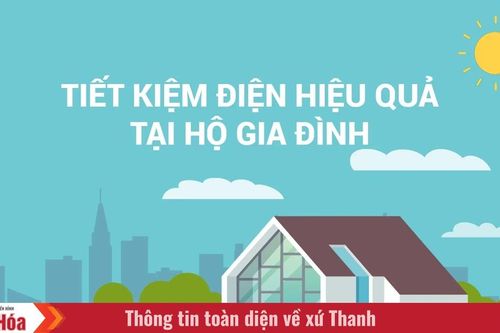 Tiết kiệm điện hiệu quả tại hộ gia đình