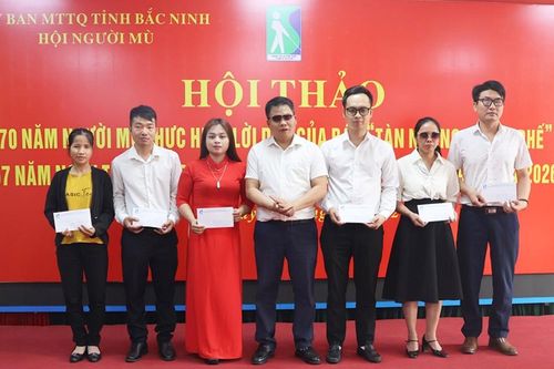 70 năm người mù Bắc Ninh thực hiện lời Bác 'Tàn nhưng không phế'
