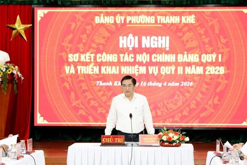 Thanh Khê triển khai hiệu quả nhiệm vụ công tác nội chính Đảng