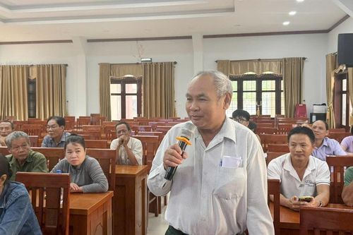Xã Tiên Phước đối thoại với các hộ dân bị ảnh hưởng bởi dự án giao thông