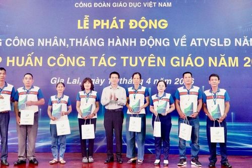 Phát động Tháng Công nhân và Tháng hành động về an toàn, vệ sinh lao động năm 2026