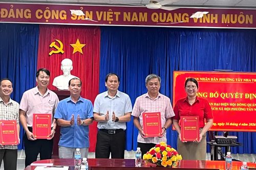 Thành lập Ban đại diện Hội đồng quản trị Ngân hàng Chính sách xã hội phường Tây Nha Trang
